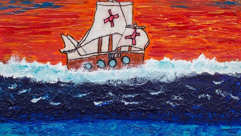 1st Annual Exhibit Heading for the New World