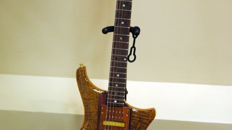 11th Annual Exhibit Mango Handmade Electric Guitar