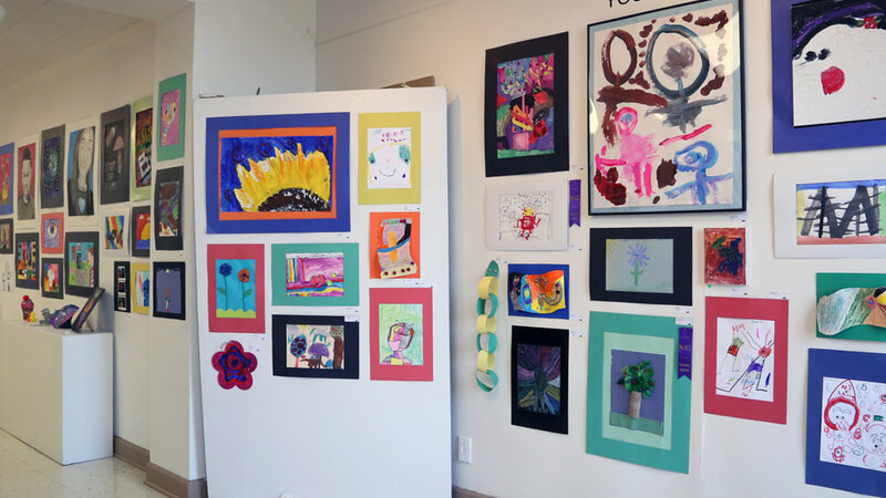 21st Annual Exhibit Youth artwork at the 21st Cleveland show