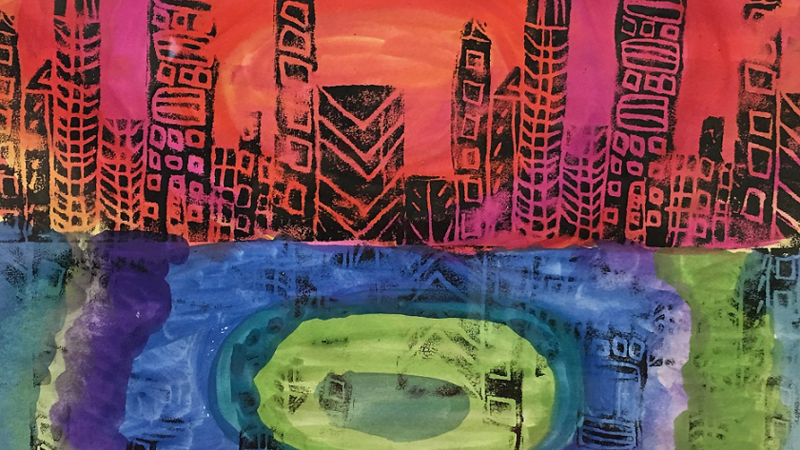 19th Annual Exhibit Cities Sunset