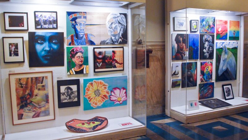 17th Annual Exhibit Artwork from the 17th Annual Philadelphia show beautifully displayed in City Hall
