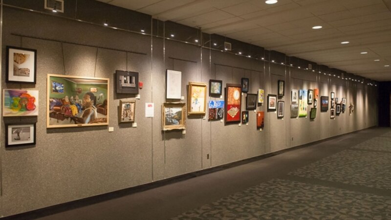 5th Annual Exhibit More than 180 pieces of artwork brightened up the walls of the Turner Concourse during the 5th Annual NAP Exhibit at Johns Hopkins Medicine