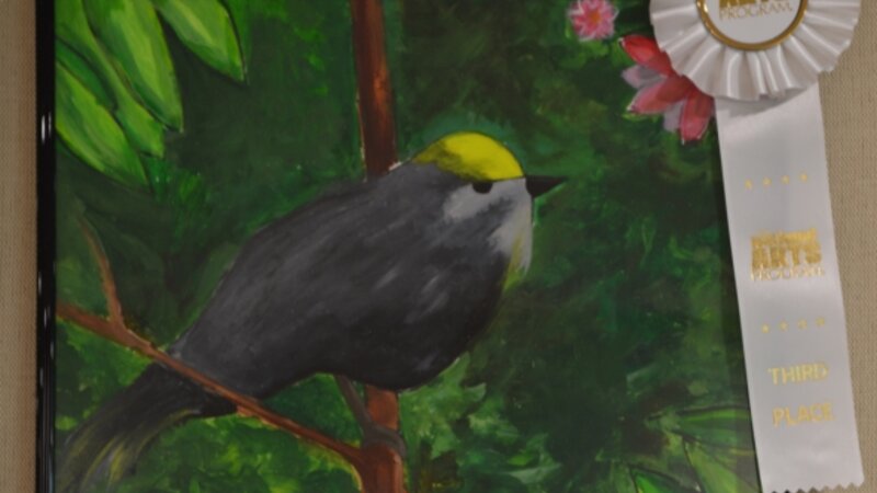 10th Annual Exhibit Simple Bird