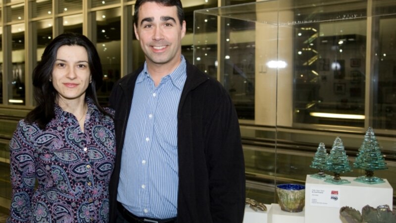 3rd Annual Exhibit Plate Glass Trees