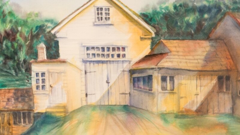 7th Exhibit Maine Barn