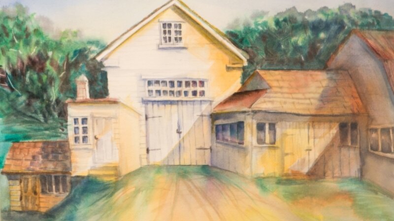 7th Exhibit Maine Barn