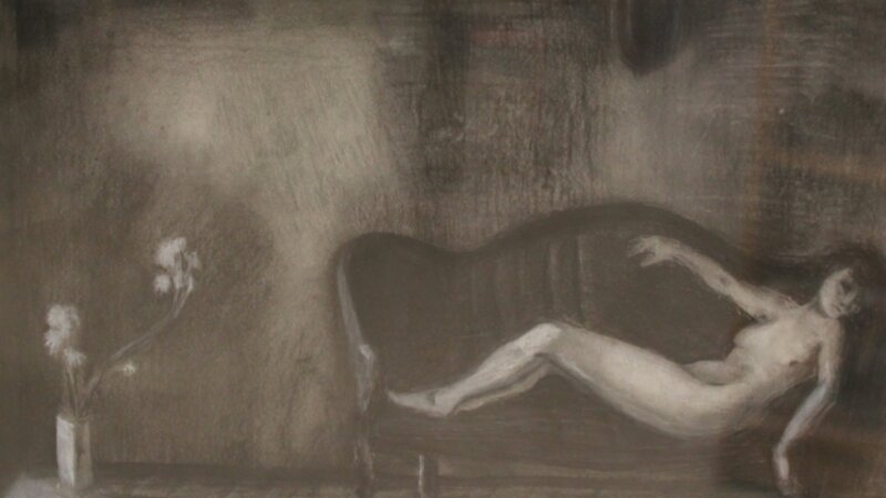 8th Annual Exhibit Reclining Woman