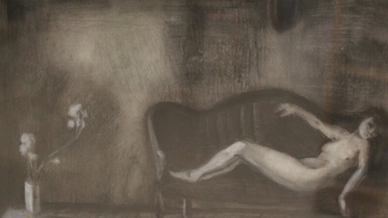 8th Annual Exhibit Reclining Woman