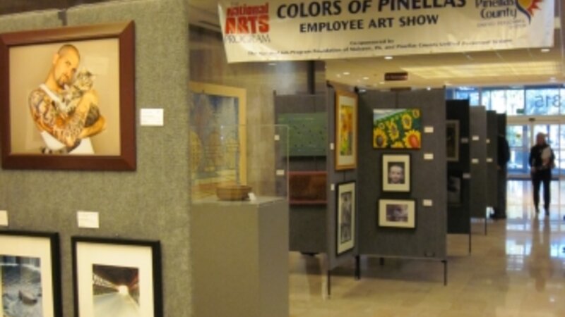 5th Annual Exhibit Just some of the artwork on display at the 5th Annual NAP Show in Pinellas County, FL