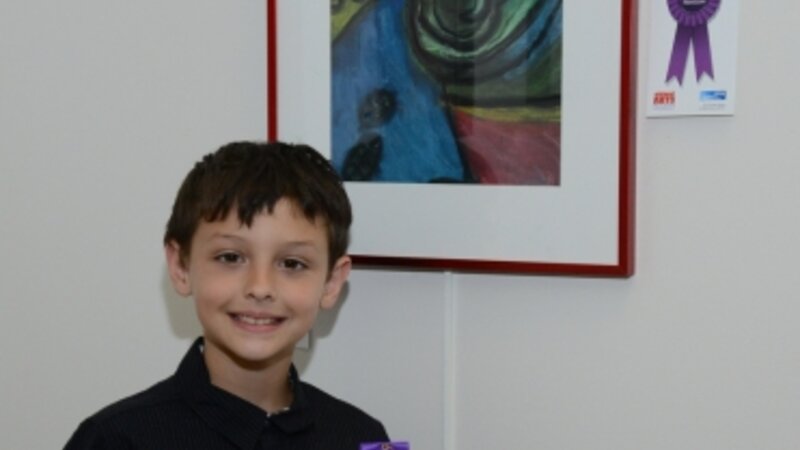 7th Annual Exhibit Swirl