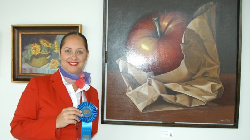 8th Annual Exhibit Apple in a Bag