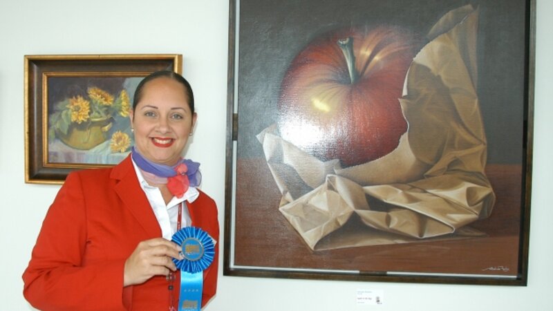 8th Annual Exhibit Apple in a Bag