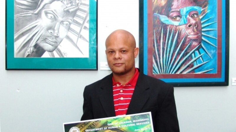 7th Annual Exhibit Frizz(L) and Bad Hair Day (R)