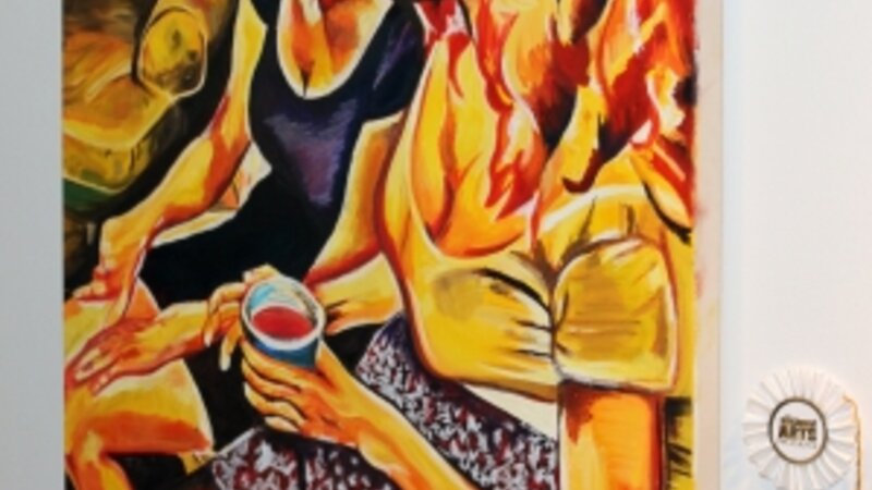 14th Annual Exhibit Emma and Kendra