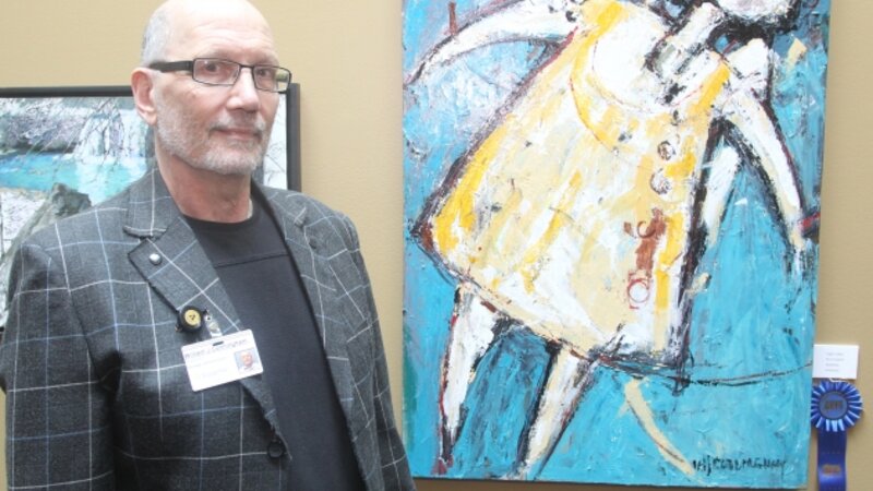 3rd Annual Exhibit Angel in Yellow