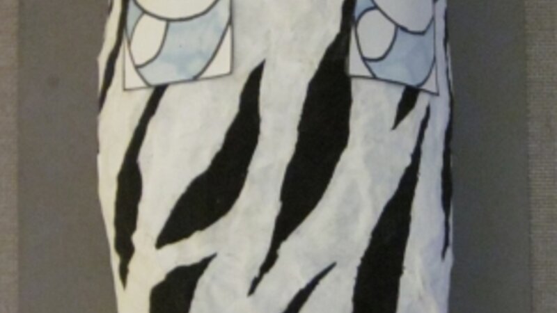1st Annual Exhibit Zebra Mask