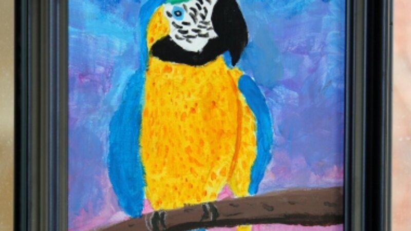 1st Annual Exhibit Parrot