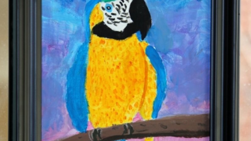 1st Annual Exhibit Parrot