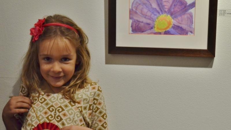 22nd Annual Exhibit Purple Flower