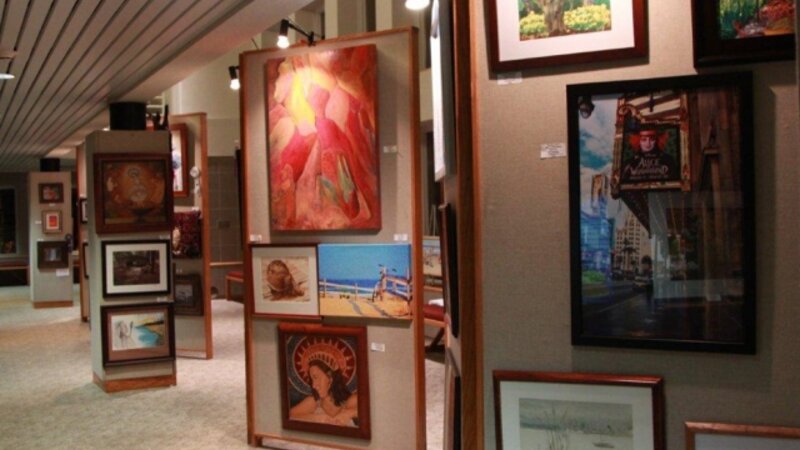 11th Annual Exhibit Artwork from the 11th Annual Cape May County Exhibition on display at the Middle Township Performing Arts Center