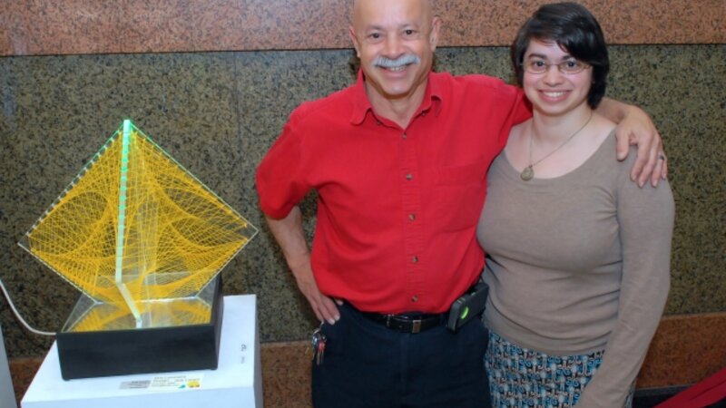 15th Annual Exhibit Lighted String Art