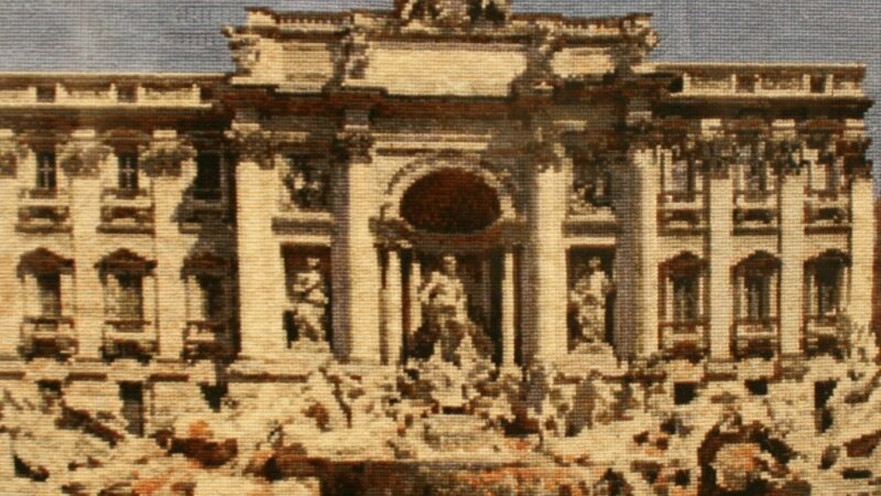 8th Exhibit Trevi Fountain