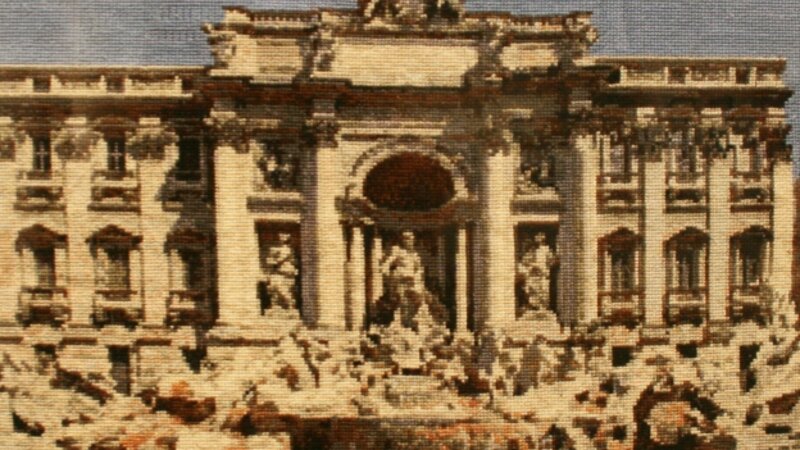 8th Exhibit Trevi Fountain
