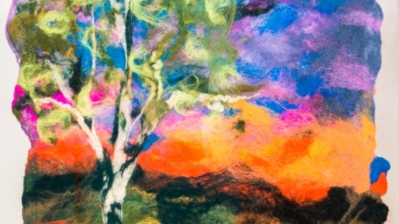 10th Annual Exhibit Swirly Birch