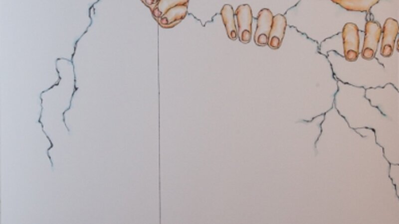 13th Annual Exhibit She always wondered what was on the other side