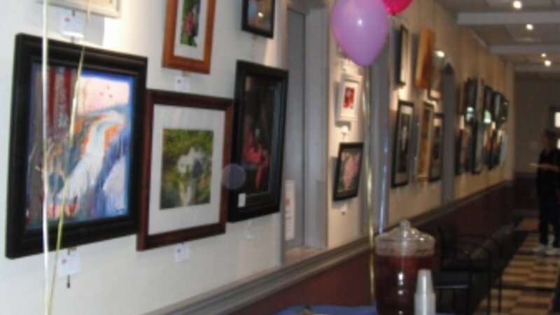 8th Annual Exhibit More than 130 pieces of art lined the walls of Manchester City Hall for the 8th Annual NAP Exhibition.