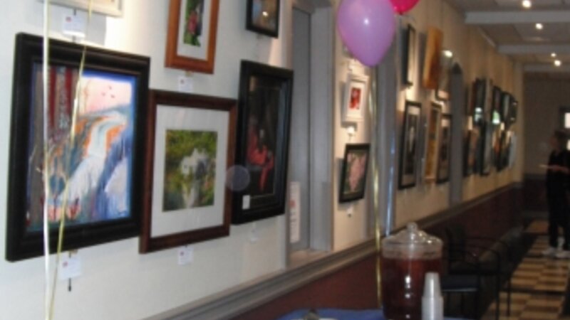 8th Annual Exhibit More than 130 pieces of art lined the walls of Manchester City Hall for the 8th Annual NAP Exhibition.