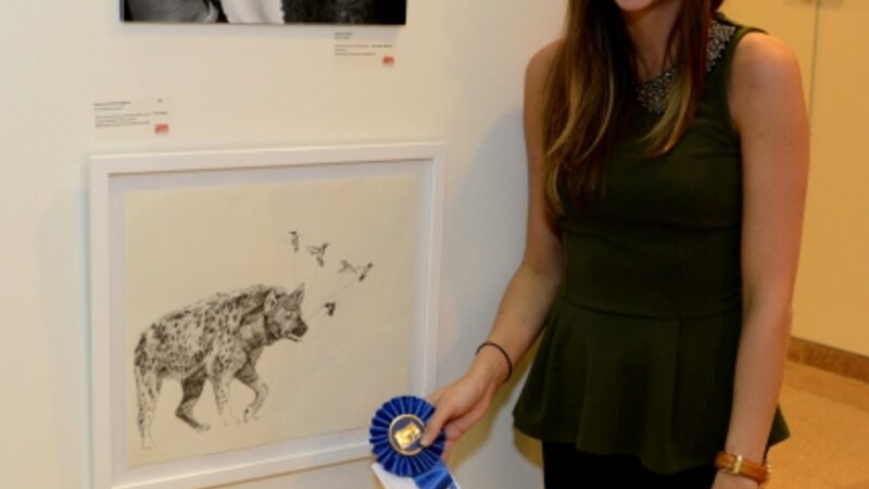 13th Annual Exhibit Hyenna and Hummingbirds