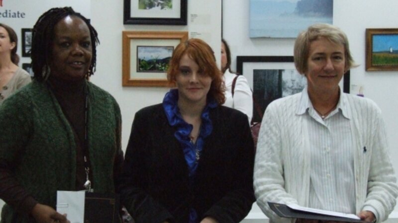 5th Annual Exhibit 2011 Amateur Winners at the Awards Reception