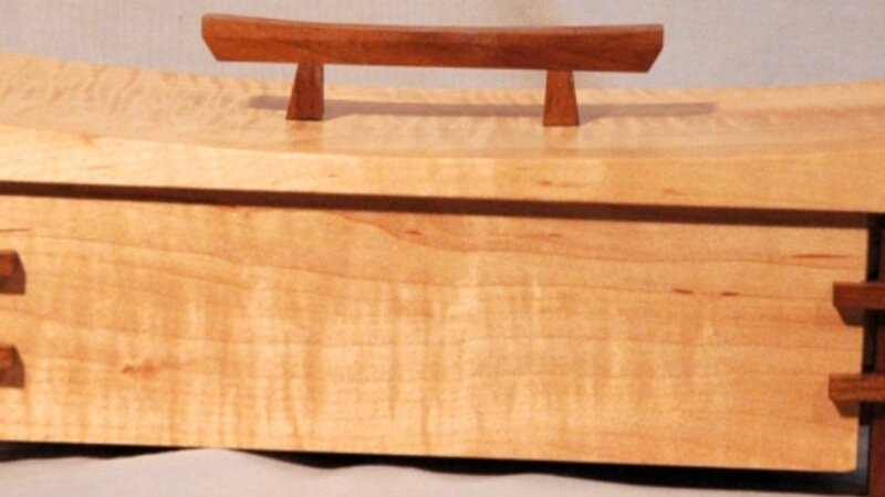 12th Annual Exhibit Tiger Maple Box