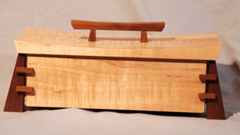 12th Annual Exhibit Tiger Maple Box