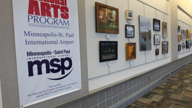 2nd Annual Exhibit 2nd Annual NAP Exhibition in Concorse C of Minneapolis-St. Paul International Airport