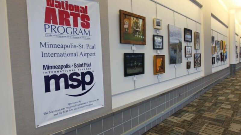2nd Annual Exhibit 2nd Annual NAP Exhibition in Concorse C of Minneapolis-St. Paul International Airport