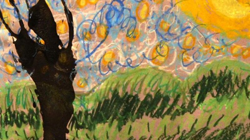 5th Exhibit A 7 Year Old's Interpretation of Van Gogh