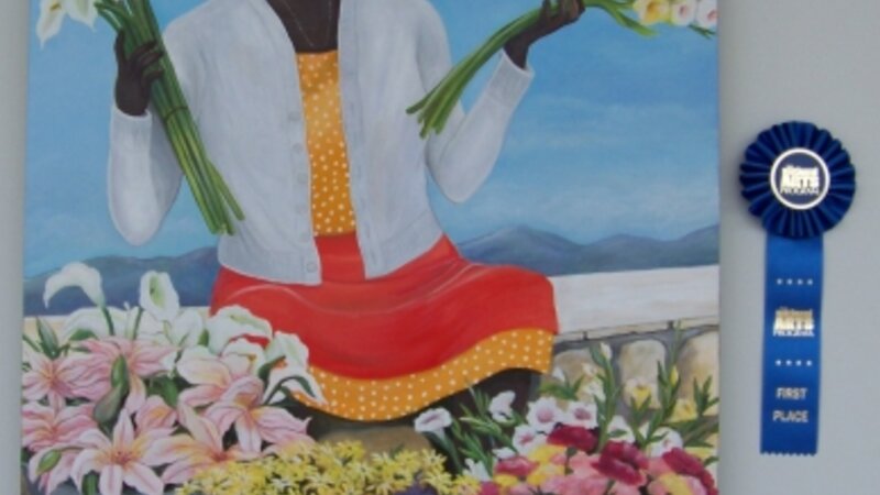 7th Annual Exhibit Flower Vendor