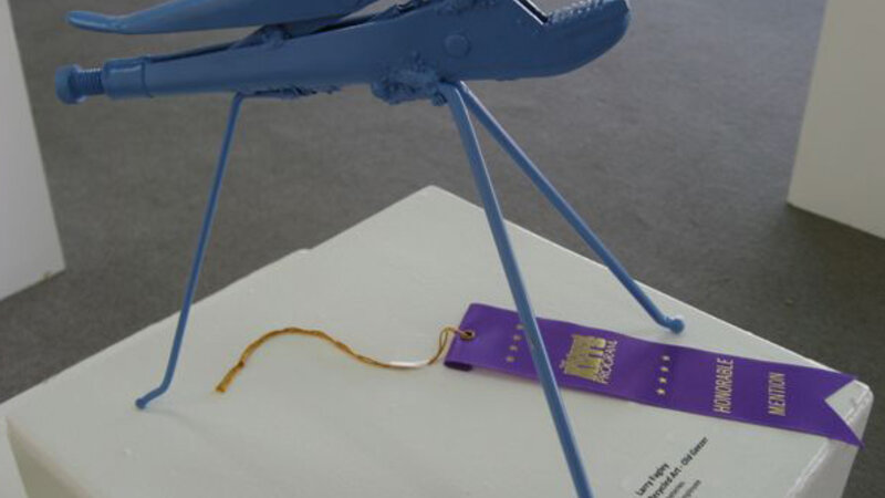 4th Annual Exhibit Recycled Art - Old Geezer