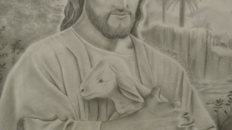 9th Annual Exhibit Jesus and the Lamb
