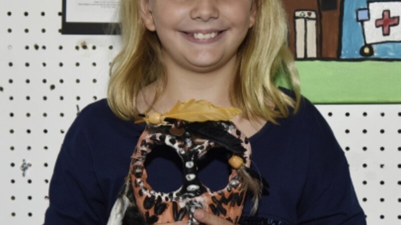 3rd Annual Exhibit Owl Mask