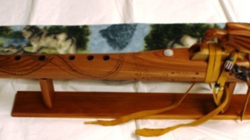4th Annual Exhibit Wooden Dragon Flute