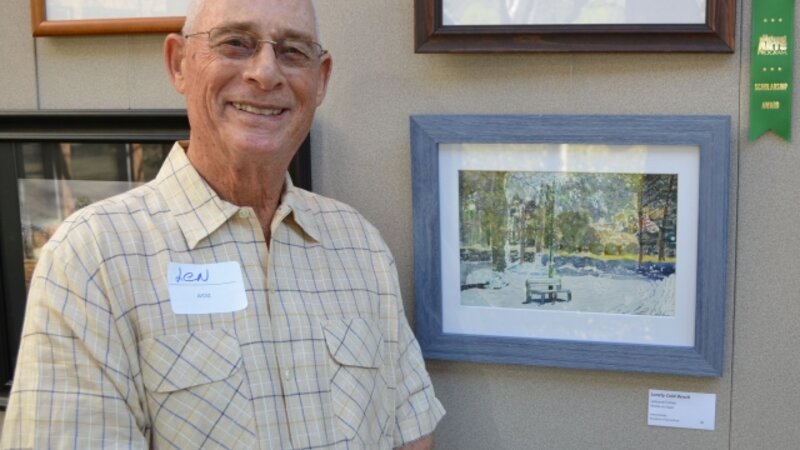 12th Annual Exhibit Lonely Cold Bench
