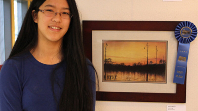 10th Annual Exhibit Sunset Mirror