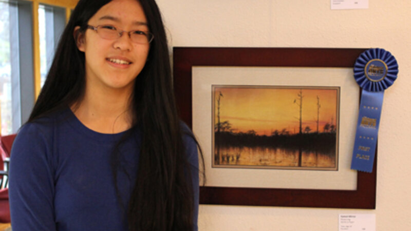 10th Annual Exhibit Sunset Mirror