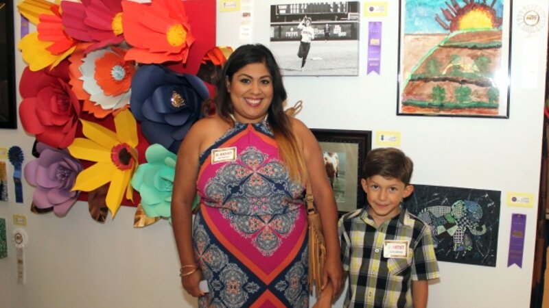 5th Annual Exhibit La Flor (L) and Grand Canyon (R)