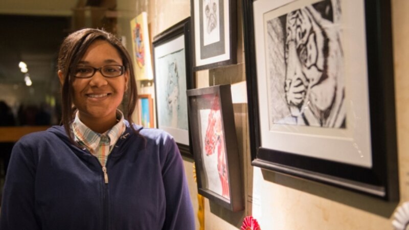 12th Annual Exhibit Tiger as Work of Art