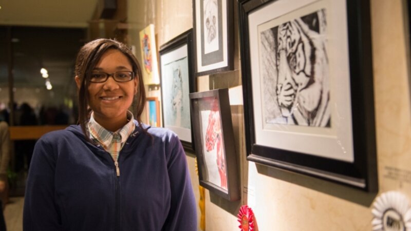12th Annual Exhibit Tiger as Work of Art
