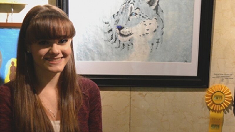 12th Annual Exhibit Snow Lepard